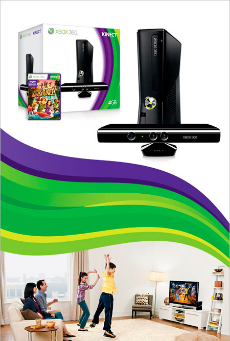 XBOX 360 4GB Console w/Kinect Review » HyPursuit Inc. XBOX 360 4GB Console w/Kinect Review » HyPursuit Inc.