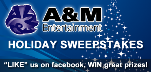 A&M Holiday Sweepstakes! AM Holiday Sweepstakes A&M Entertainments Facebook Holiday Sweepstakes