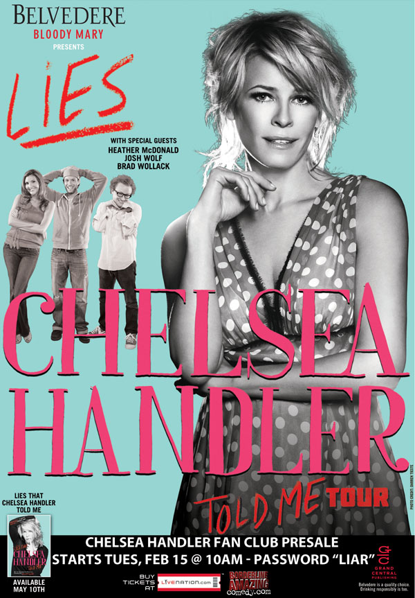  Lies Chelsea Handler Told Me Tour 2011