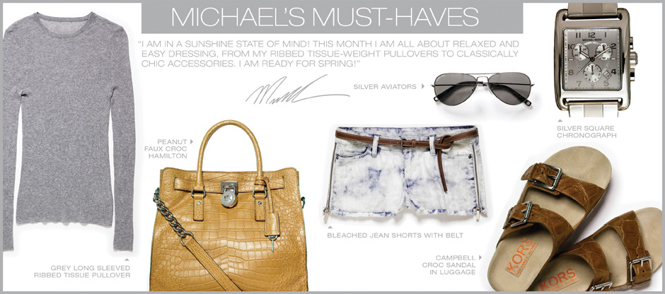Michael's Must-Haves Michael Kors MUST HAVES