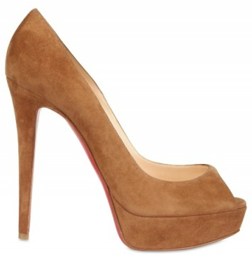 Picture 313 Christian Louboutin Banana Suede Pumps