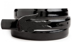 lascoste_resinplaque_belt Picture 45 300x177 Lacoste Womens Resin Croc Plaque Belt